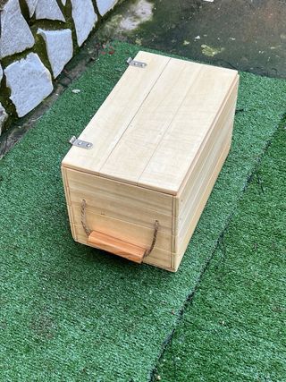 Cassetta portattrezzi in legno