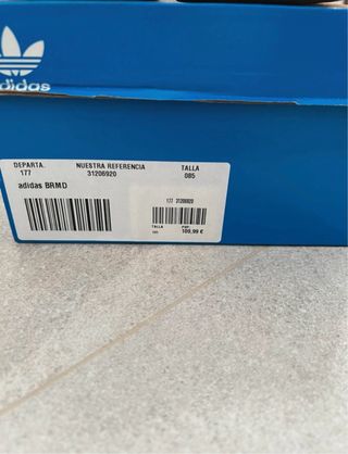 Zapatillas Adidas BRMD Bermuda Talla 42
