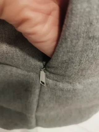 Gilet imbottito Amina Rubinacci grigio/bianco