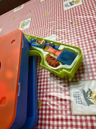 Juego moldes pintura niños