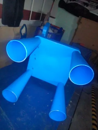 Silla infantil IKEA azul