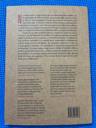 No tengo amigos, tengo amores