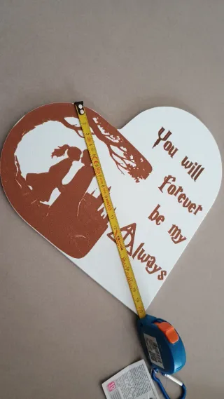 Decoraz Harry Potter San Valentino da muro o appog