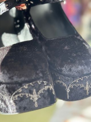 Botas Mary Jane Góticas Tacón Plataforma