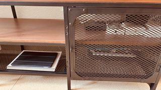 Mueble TV madera y metal