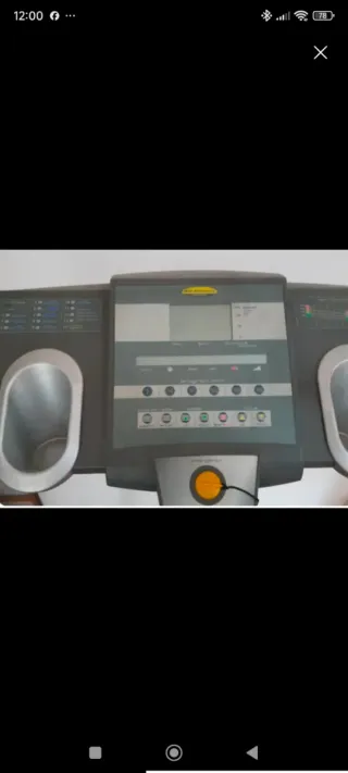 Cinta de Correr Elíptica Gris BH PROACTION