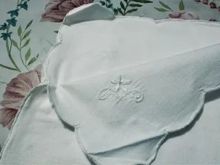 Set 7 Tovaglioli Cotone Vintage Anni 90