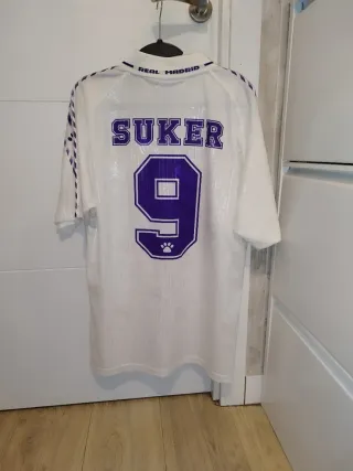 Camiseta Futbol Real Madrid 1996 Suker