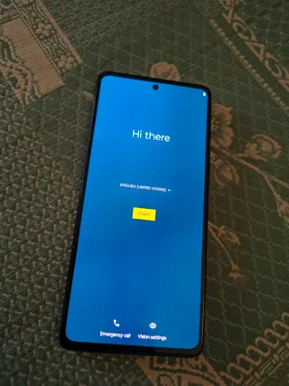 Motorola Edge 20 Nero/Blu