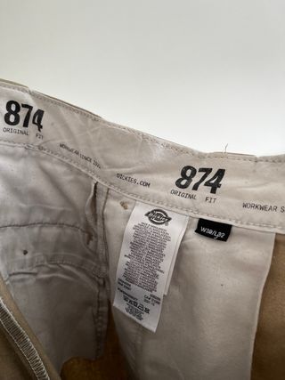 Pantalones Dickies Beige