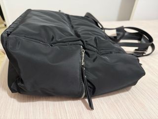 Bolso acolchado negro Stradivarius