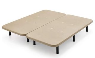 Base tapizada 160x200 color gris