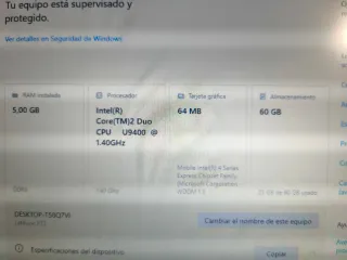 Dell Latitude XT2 Portátil Negro