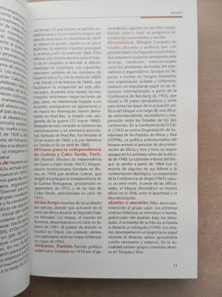 Diccionario de términos históricos.