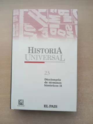 Diccionario de términos históricos.