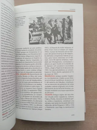Diccionario de términos históricos.