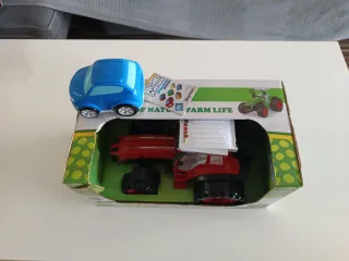 Tractor Rojo Juguete Farm Series