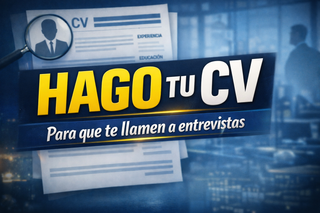 ¡Consigue más entrevistas!Redacción y mejora de CV
