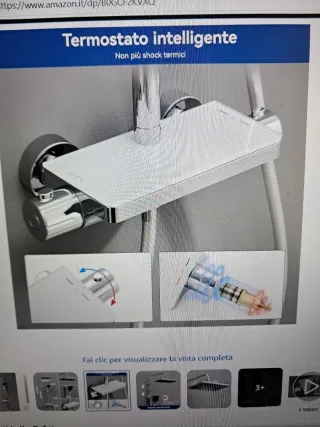 Colonna Doccia Termostatica Nuova