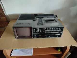 Equipo Telerasse Vintage TV Radio Cassette