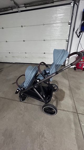 Carro de bebé gemelar Gazelle S