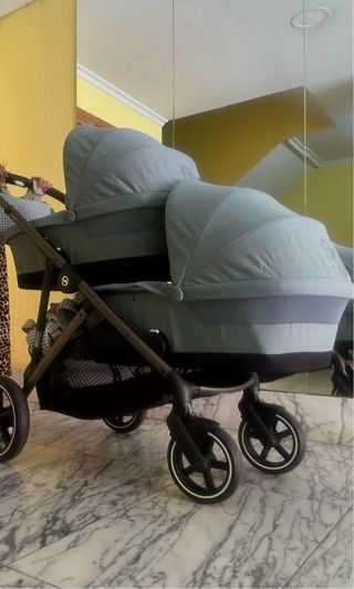 Carro de bebé gemelar Gazelle S