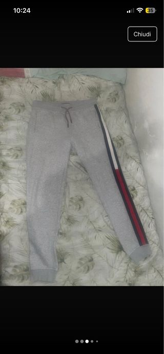 Tuta Tommy Hilfiger grigia nuova