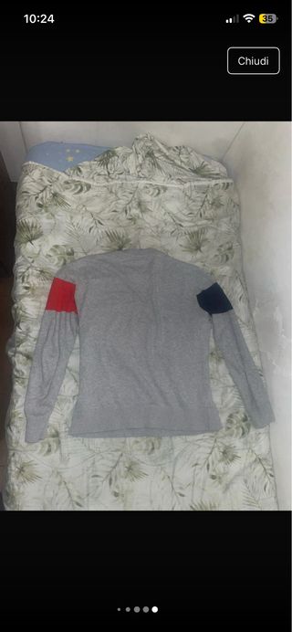 Tuta Tommy Hilfiger grigia nuova