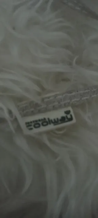 Botas Coolway efecto pelo blanco