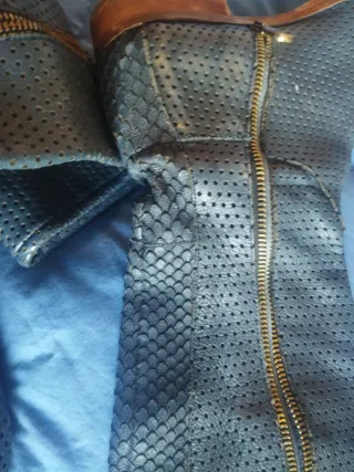 Stivali donna Via Maestra blu scuro