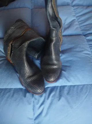 Stivali donna Via Maestra blu scuro