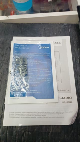 Placa vitroceramica MIDEA 3 zonas, 59 mm