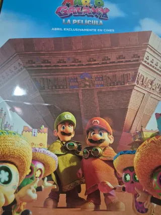 Póster Super Mario Galaxy La Película
