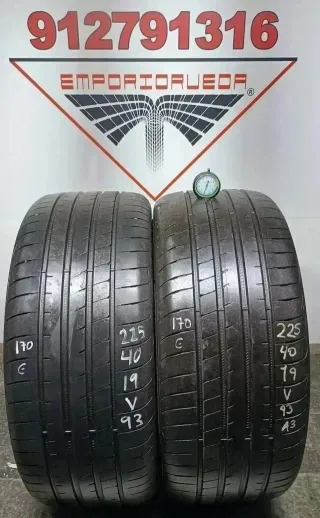 225 40 19 V GOODYEAR RUEDA AL 90% VIDA UTIL