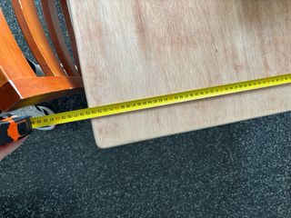 Mesa de comedor de madera + sillas