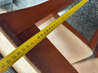 Mesa de comedor de madera + sillas