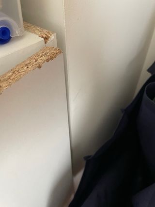 Armario Escobero Blanco