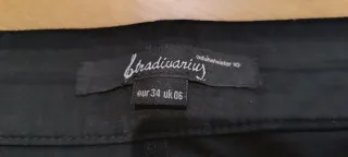 Pantalón de traje negro para mujer