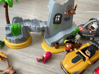 Lote Pinypon Action: Helicóptero, Coche, Avión...