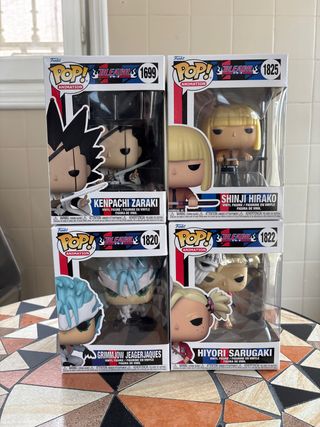 Lote 4 Funkos Pop! Bleach