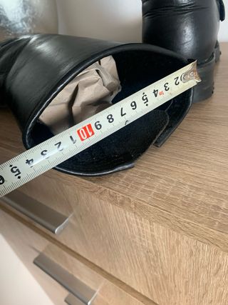 Botas de moto negras talla 37