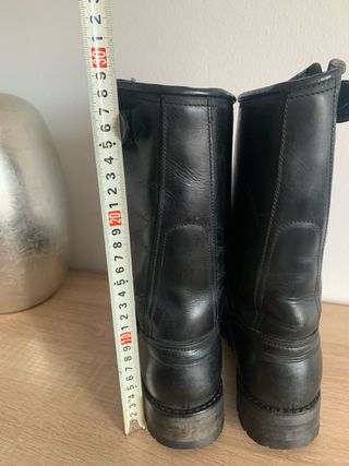 Botas de moto negras talla 37