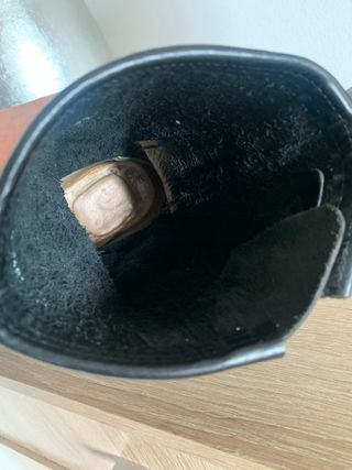 Botas de moto negras talla 37