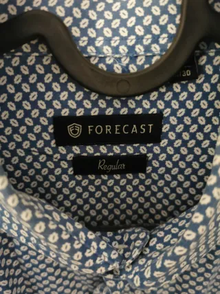 Camisa Forecast Azul Talla M