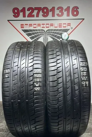 225 50 18 W CONTINENTAL RUEDA AL 90% VIDA UTIL