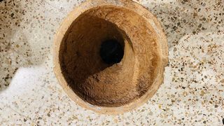 Djembe tambor africano autentico.