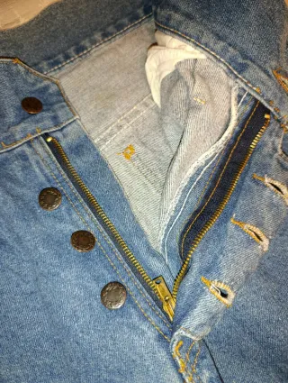 Jeans donna vita alta gamba larga tg 46