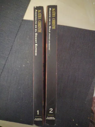 2 Libros de Agatha Christie por solo 5 euros.