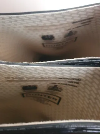 Botas de agua Hunter altas negras