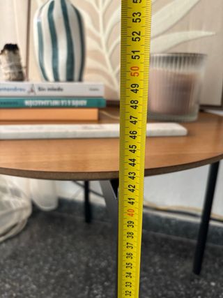 Mesitas auxiliares madera y metal